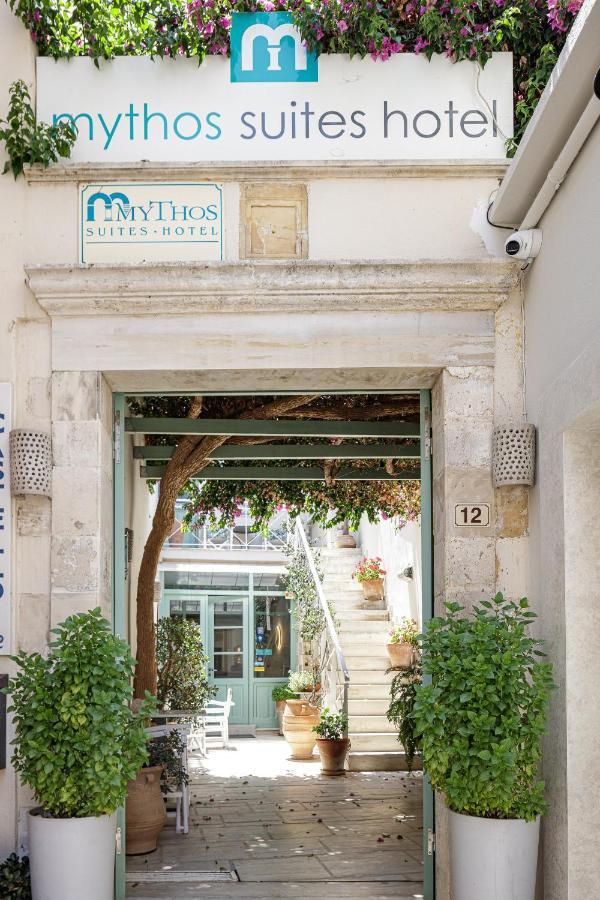 Mythos Suites Boutique Hotel Rethymno  ภายนอก รูปภาพ